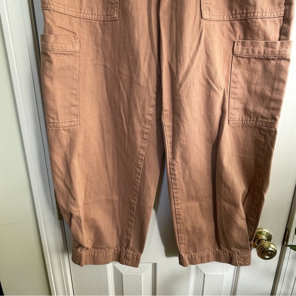 Banana Republic Tan cargo ankle length pants 10 - Picture 7 of 8
